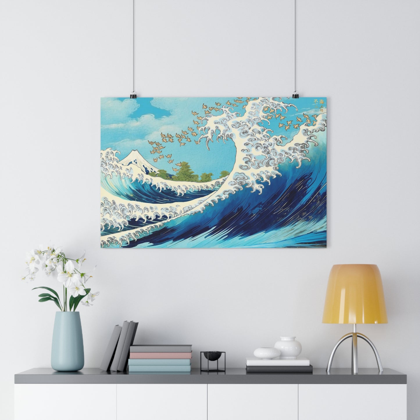 "Fuji at Sea" by Katsushika Hokusai -- Giclée Art Print