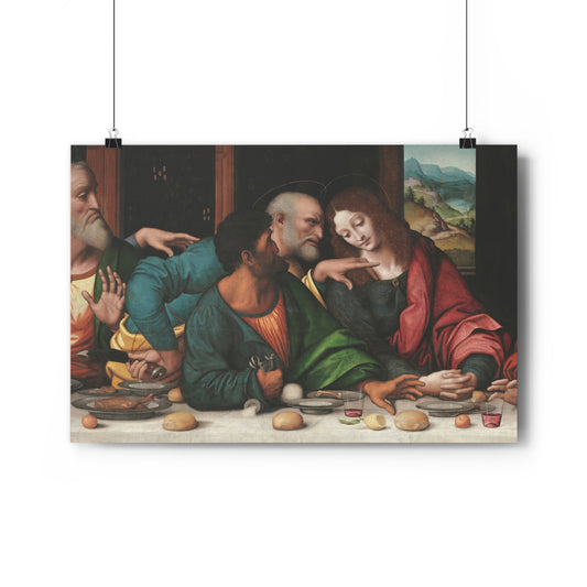 Judas, Saint John, and Saint Peter: Detail from "The Last Supper," by Giampietrino & Boltraffio -- Giclée Art Print