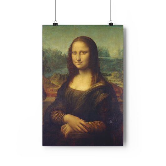 "Mona Lisa" by Leonardo da Vinci -- Giclée Art Print