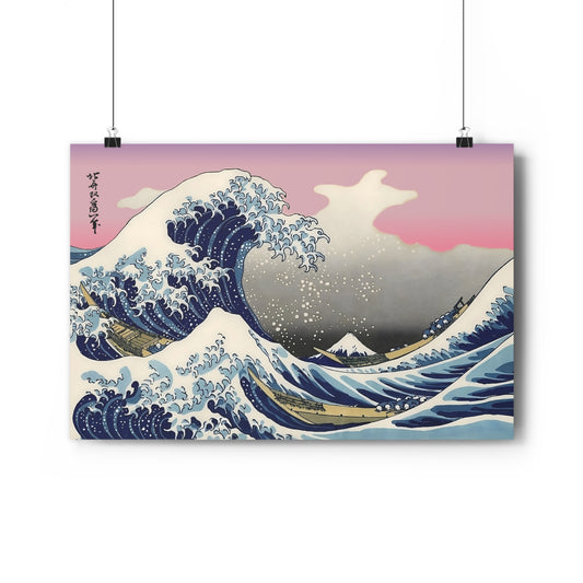 "The Great Wave Off Kanagawa" by Katsushika Hokusai -- Giclée Art Print