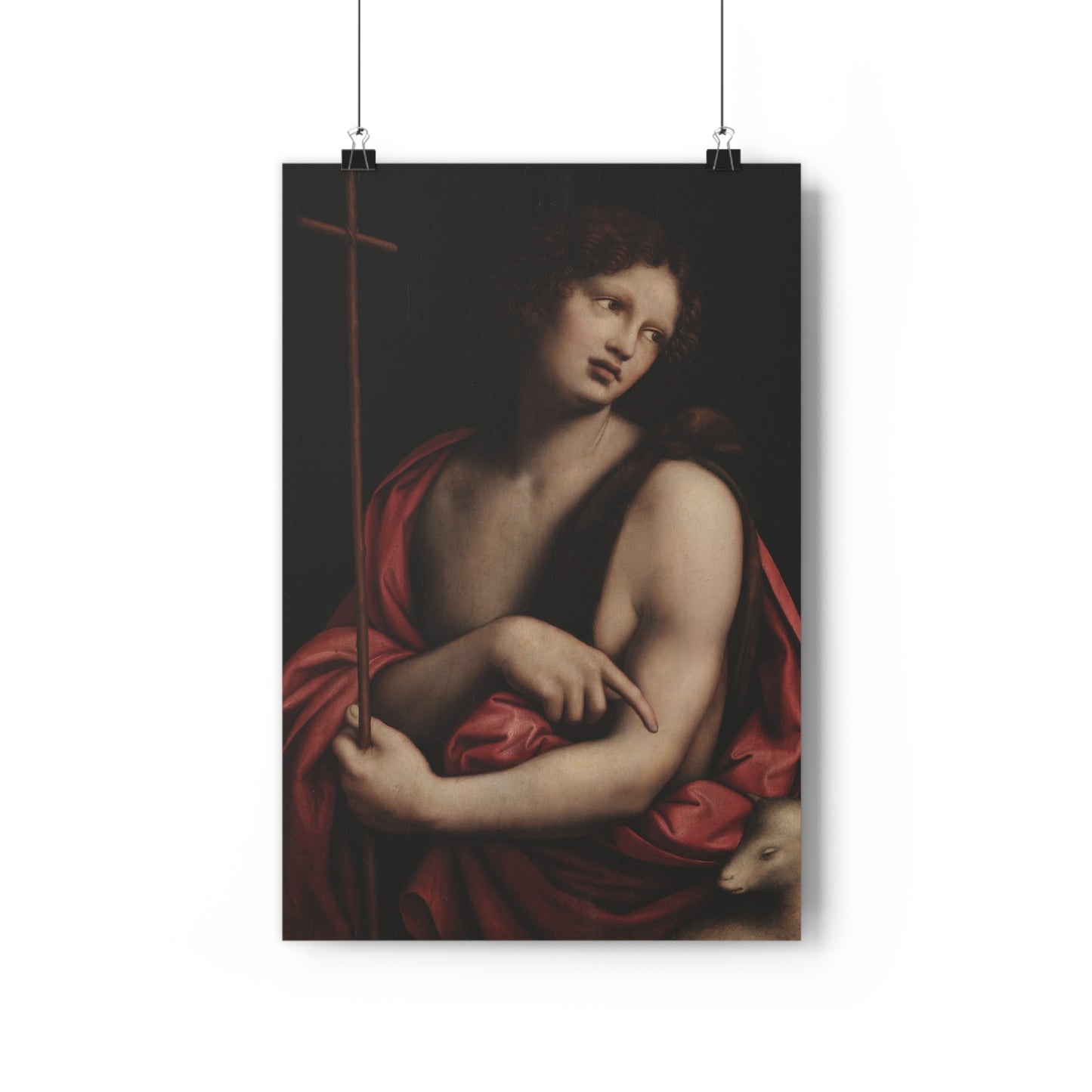 "Saint John the Baptist" by Giampietrino -- Giclée Art Print