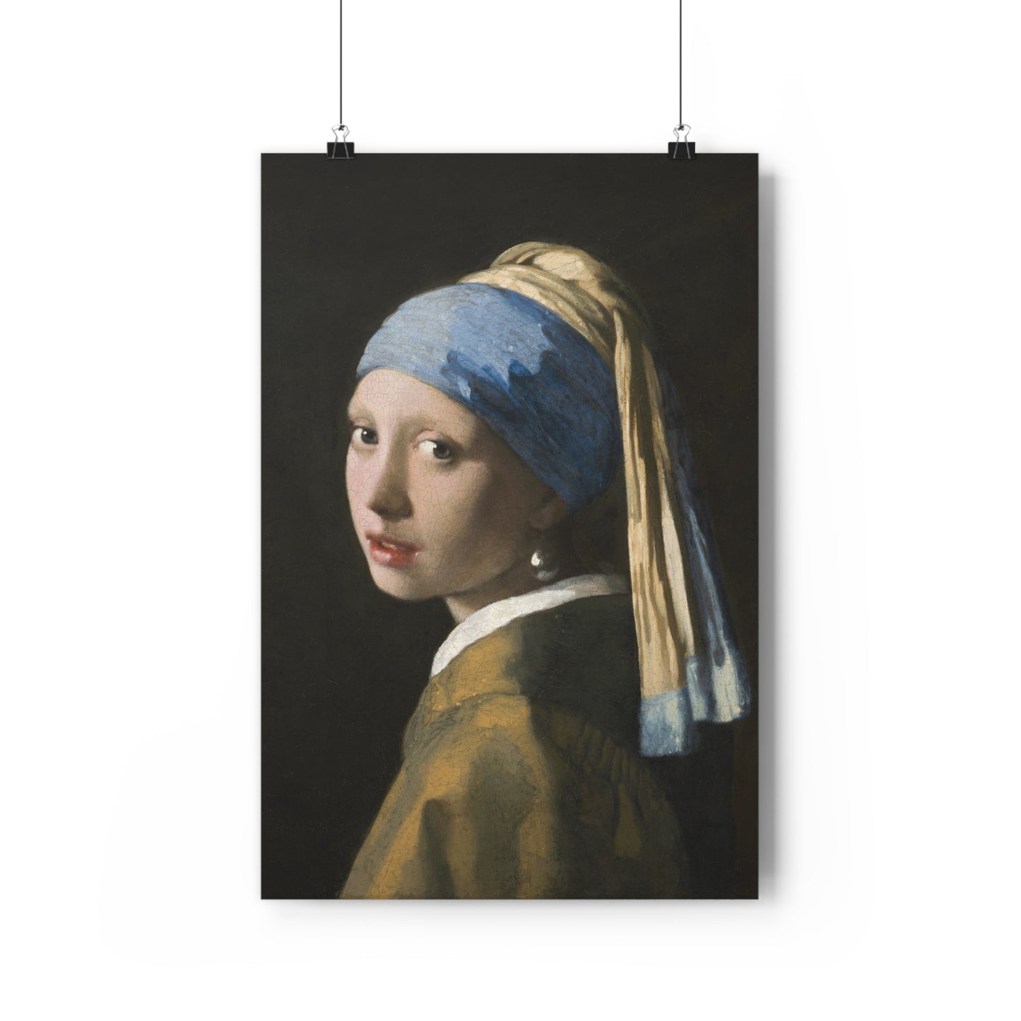 "Girl with a Pearl Earring" by Johannes Vermeer -- Giclée Art Print