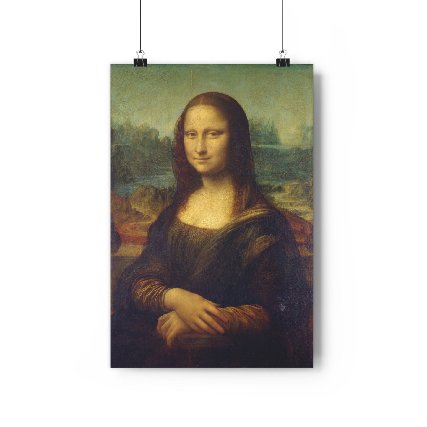 "Mona Lisa" by Leonardo da Vinci -- Giclée Art Print