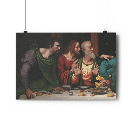 Saint Bartholomew, Saint James son of Alphaeus and Saint Andrew: Detail from "The Last Supper," by Giampietrino & Boltraffio -- Giclée Art Print