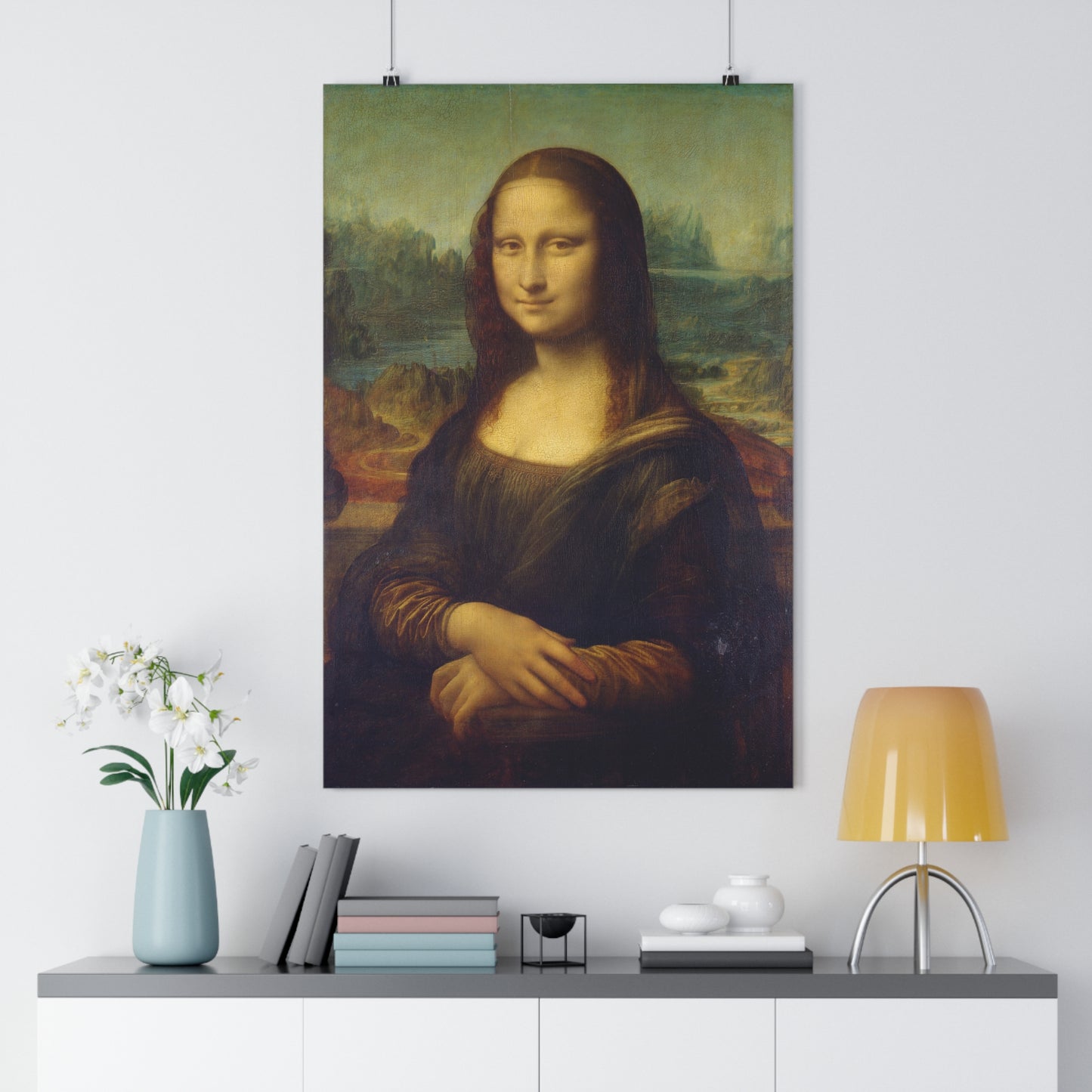 "Mona Lisa" by Leonardo da Vinci -- Giclée Art Print