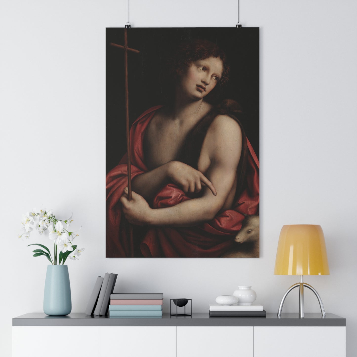 "Saint John the Baptist" by Giampietrino -- Giclée Art Print