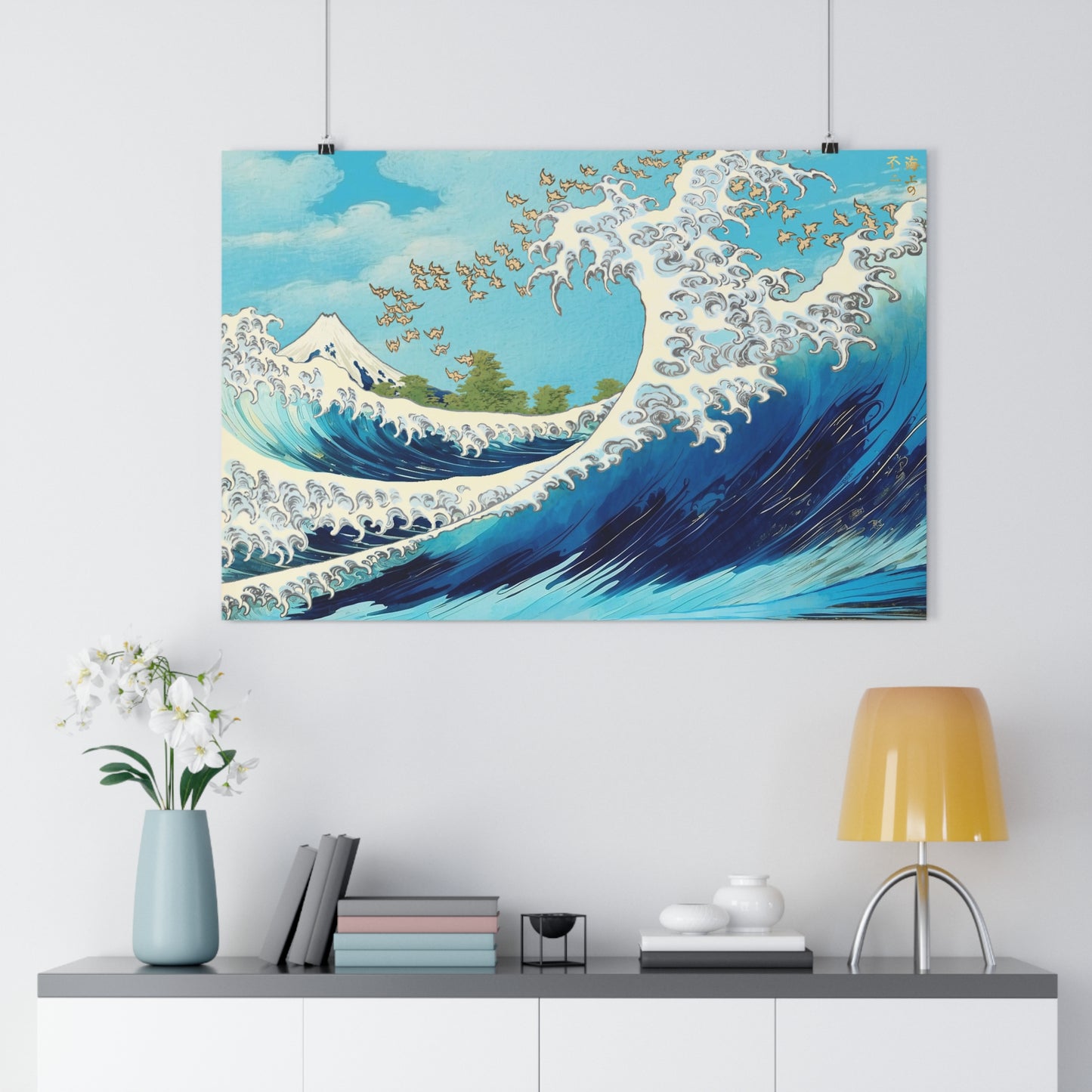 "Fuji at Sea" by Katsushika Hokusai -- Giclée Art Print