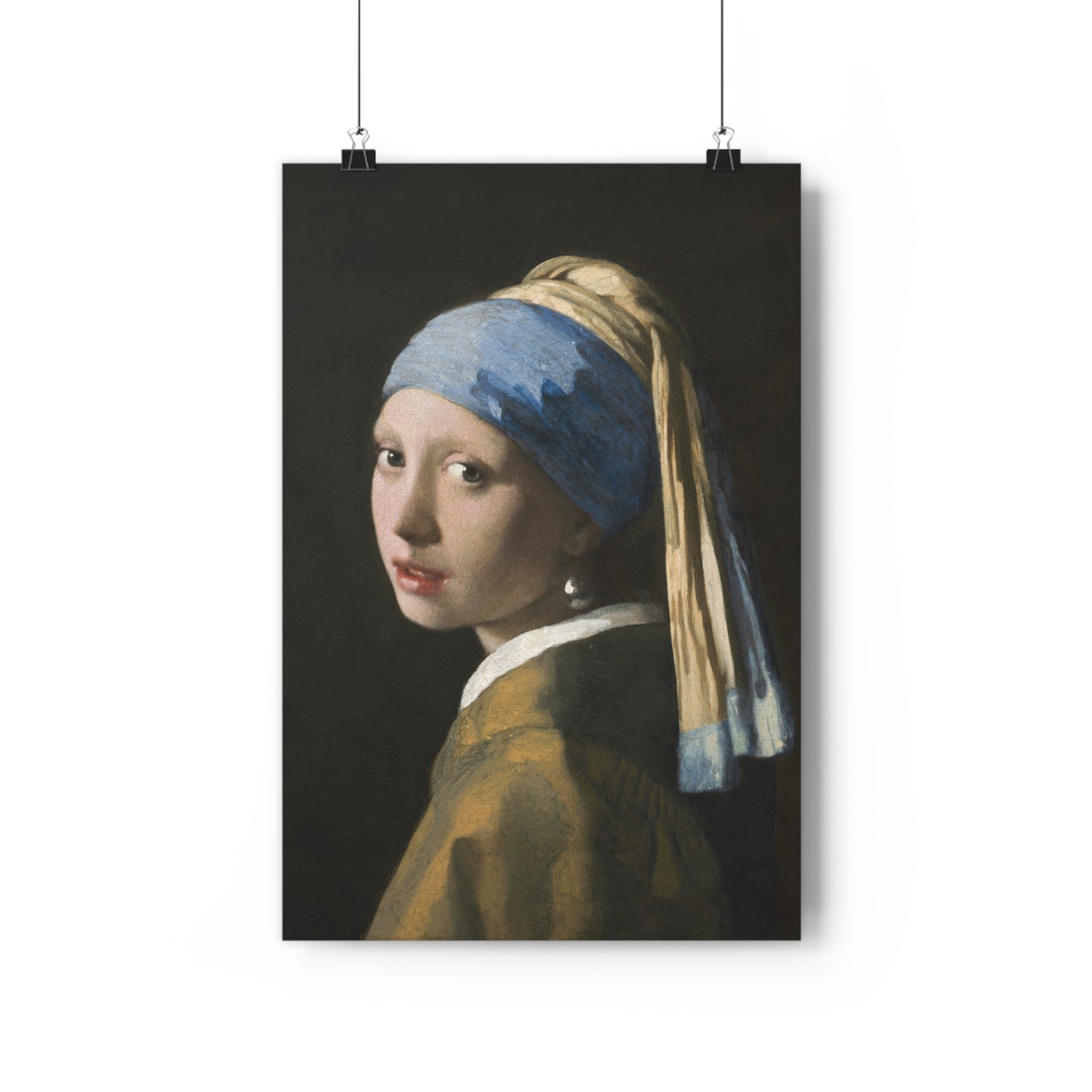 "Girl with a Pearl Earring" by Johannes Vermeer -- Giclée Art Print