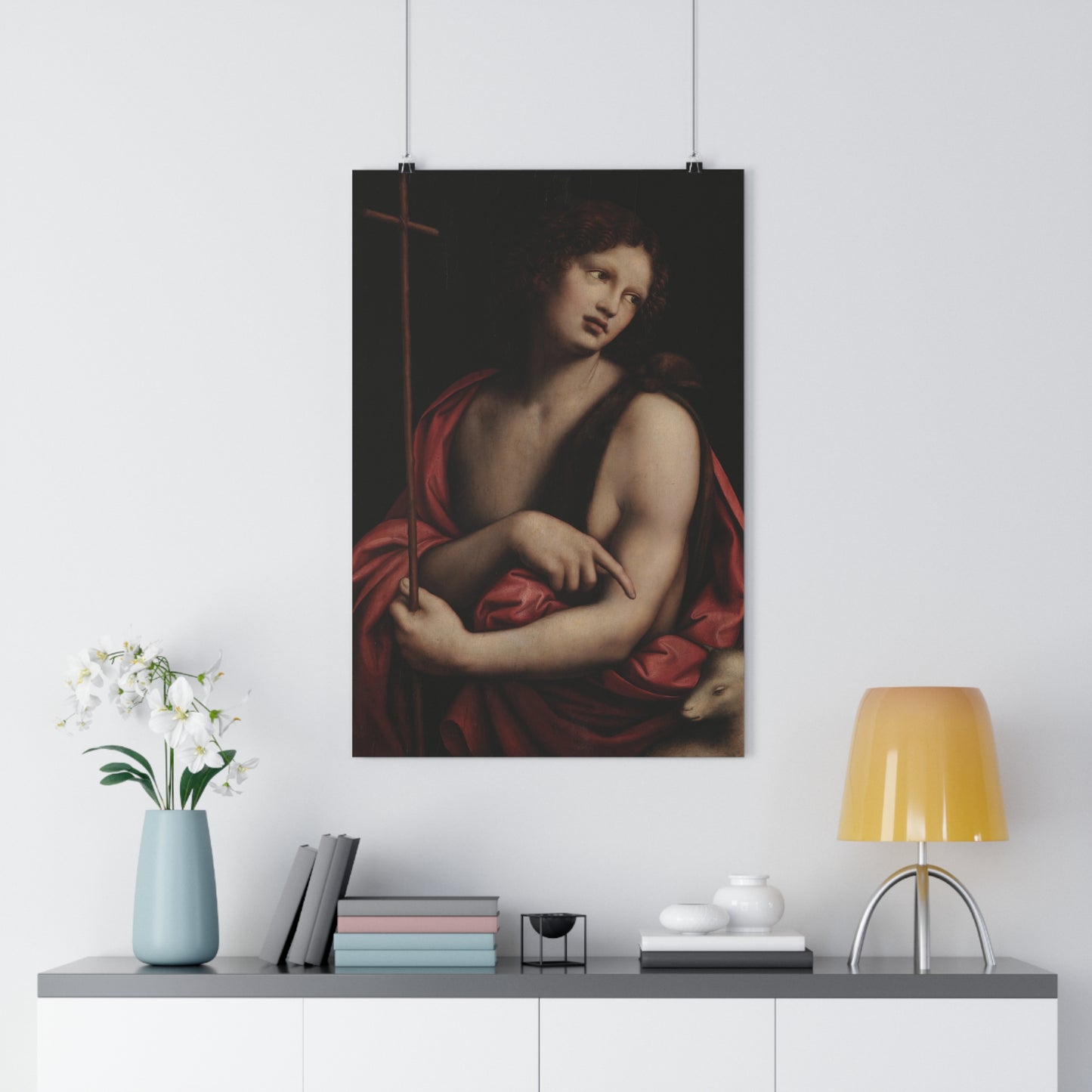 "Saint John the Baptist" by Giampietrino -- Giclée Art Print